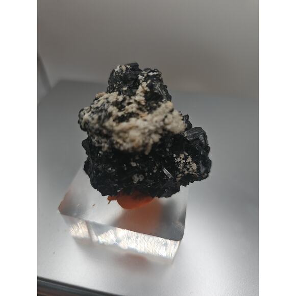 Black Tourmaline Crystal Specimen Rough Raw From Afghanistan 83grams - Picture 10 of 16